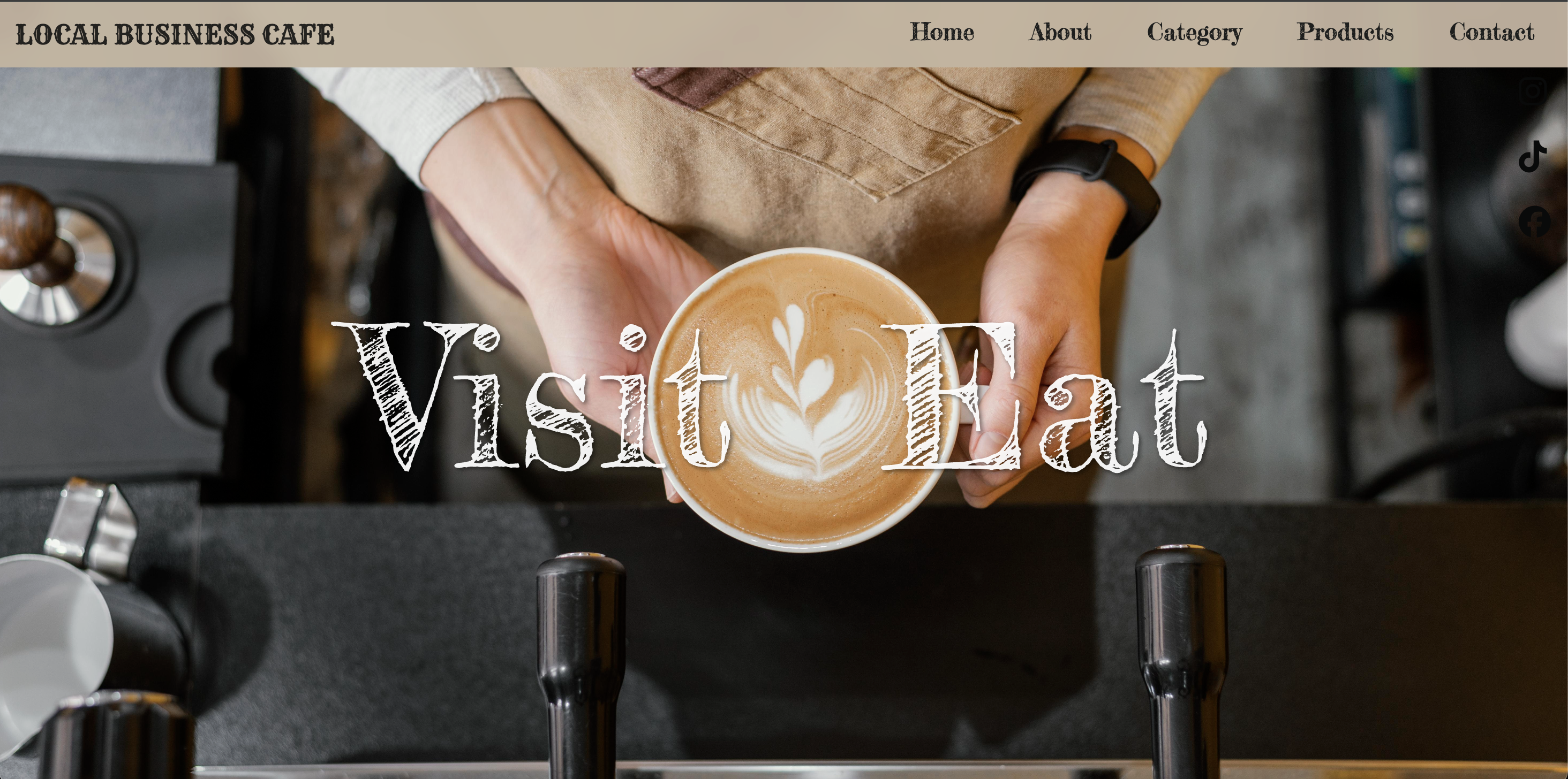 Local Business Café